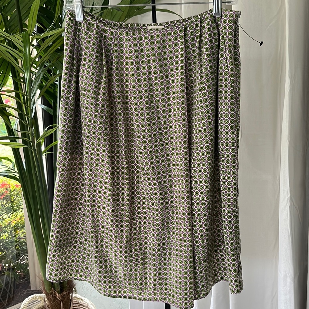Anthropologie brand “by organic” skirt with side zipper size 8